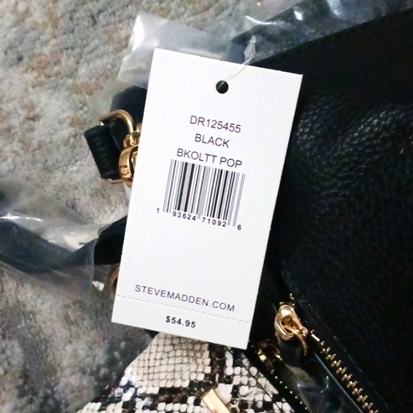 Black and Rattesnake Steve Madden - Picture 8 of 8